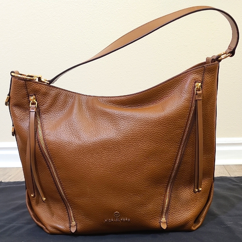 Michael Kors Hobo Shoulder Leather Bag Large